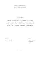 prikaz prve stranice dokumenta UTJECAJ INTERNE KOMUNIKACIJE NA MOTIVACIJU ZAPOSLENIKA NA PRIMJERU PODUZEĆA INNOVATIO PROFICIT d.o.o.