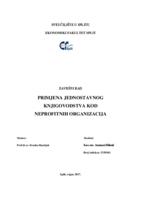 prikaz prve stranice dokumenta Primjena jednostavnog knjigovodstva kod neprofitnih organizacija