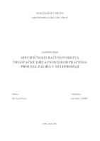 prikaz prve stranice dokumenta Specifičnosti računovodstva trgovačke djelatnosti kod praćenja procesa zaliha u veleprodaji