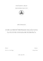 prikaz prve stranice dokumenta UTJECAJ NEETIČNIH PRAKSI OGLAŠAVANJA NA STAVOVE I PONAŠANJE POTROŠAČA