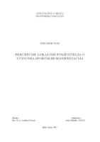 prikaz prve stranice dokumenta Percepcije lokalnih posjetitelja o učincima sportskih manifestacija