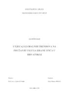 prikaz prve stranice dokumenta UTJECAJ GLOBALNIH TRENDOVA NA PRUŽANJE USLUGA HRANE I PIĆA U HRVATSKOJ