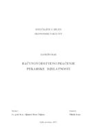 prikaz prve stranice dokumenta RAĈUNOVODSTVENO PRAĆENJE PEKARSKE DJELATNOSTI