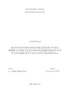 prikaz prve stranice dokumenta RAČUNOVODSTVENO PRAĆENJE UVOZA ROBE I UTJECAJ NA FINANCIJSKI REZULTAT NA STUDIJI SLUČAJA NOVI OKOLIŠ d.o.o.