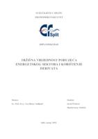 prikaz prve stranice dokumenta TRŽIŠNA VRIJEDNOST PODUZEĆA ENERGETSKOG SEKTORA I KORIŠTENJE DERIVATA