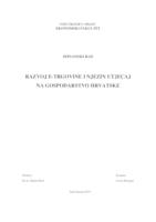 prikaz prve stranice dokumenta RAZVOJ E-TRGOVINE I NJEZIN UTJECAJ NA GOSPODARSTVO HRVATSKE