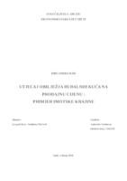 prikaz prve stranice dokumenta UTJECAJ OBILJEŽJA RURALNIH KUĆA NA PRODAJNU CIJENU : PRIMJER IMOTSKE KRAJINE
