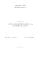 prikaz prve stranice dokumenta OVRHA ZBOG POREZNOG DUGA NA POKRETNOJ IMOVINI