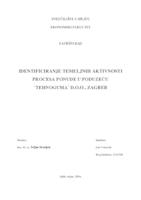 prikaz prve stranice dokumenta IDENTIFICIRANJE TEMELJNIH AKTIVNOSTI PROCESA PONUDE U PODUZEĆU ˝TEHNOGUMA˝ D.O.O., ZAGREB