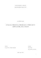 prikaz prve stranice dokumenta ANALIZA PROCESA PRODAJE U PODUZEĆU ADPLASTIK, D.D., SOLIN