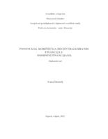 prikaz prve stranice dokumenta Potencijal korištenja decentraliziranih financija u osobnim financijama