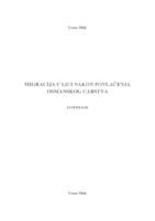 prikaz prve stranice dokumenta MIGRACIJA U LICI NAKON POVLAČENJA OSMANSKOG CARSTVA