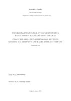 prikaz prve stranice dokumenta Usporedba financijske situacije poduzeća Konzum d.d. i Kaufland Hrvatska k.d.