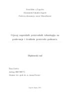 prikaz prve stranice dokumenta Utjecaj naprednih proizvodnih tehnologija na poslovanje i kvalitetu proizvoda poduzeća