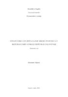 prikaz prve stranice dokumenta Financijsko izvještavanje mikro poduzeća u Republici Hrvatskoj i Republici Sloveniji