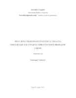 prikaz prve stranice dokumenta Procjena vrijednosti poduzeća Croatia osiguranje d.d. i ocjena opravdanosti prodajne cijene