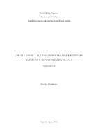prikaz prve stranice dokumenta Upravljanje valutno induciranim kreditnim rizikom u hrvatskim bankama