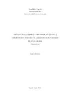 prikaz prve stranice dokumenta Transformacijsko vodstvo kao temelj uspješnosti poduzeća u industrijama visokih tehnologija