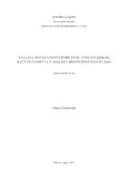 prikaz prve stranice dokumenta Analiza povezanosti poreznog i financijskog računovodstva u malim i srednjim poduzećima