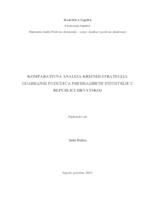 prikaz prve stranice dokumenta Komparativna analiza kriznih strategija odabranih poduzeća prehrambene industrije u Republici Hrvatskoj