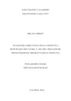 prikaz prve stranice dokumenta Statistika državnog duga i deficita Republike Hrvatske u okviru procedure prekomjernog proračunskog deficita