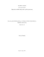 prikaz prve stranice dokumenta Uloga kontrolinga u poslovanju poduzeća Medialab d.o.o.