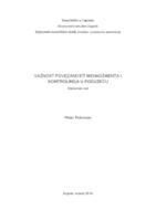 prikaz prve stranice dokumenta Važnost povezanosti menadžmenta i kontrolinga u poduzeću