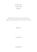 prikaz prve stranice dokumenta Percepcija studenata o povezanosti emocionalne inteligencije i razvoja vođe