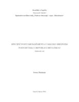 prikaz prve stranice dokumenta Specifičnosti menadžmenta u malim i srednjim poduzećima u Republici Hrvatskoj