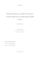 prikaz prve stranice dokumenta Ključni čimbenici za izradu web mjesta i mobilne aplikacije za prodaju građevinskih strojeva