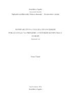 prikaz prve stranice dokumenta Komparativna analiza financijskih pokazatelja na primjeru avionskih kompanija u Europi