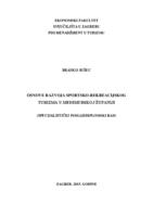 prikaz prve stranice dokumenta Osnove razvoja sportsko-rekreacijskog turizma u međimurskoj županiji