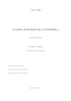 prikaz prve stranice dokumenta Usluge leasinga u prodaji automobila