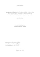 prikaz prve stranice dokumenta Komparativna analiza financijskih izvještaja poduzeća u djelatnosti autoindustrije