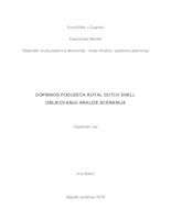 prikaz prve stranice dokumenta Doprinos poduzeća Royal Dutch Shell oblikovanju analize scenarija