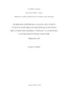 prikaz prve stranice dokumenta TEORIJSKO-EMPIRIJSKA ANALIZA KULTURNO UVJETOVANIH PREGOVARAČKIH RAZLIČITOSTI HRVATSKIH MENADŽERA U ODNOSU NA EUROPSKE VANJSKOTRGOVINSKE PARTNERE