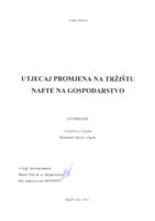 prikaz prve stranice dokumenta UTJECAJ PROMJENA NA TRŽIŠTU NAFTE NA GOSPODARSTVO