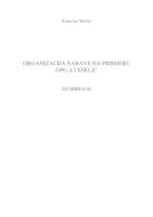 prikaz prve stranice dokumenta ORGANIZACIJA NABAVE NA PRIMJERU OBITELJSKOG POLJOPRIVREDNOG GOSPODARSTVA VESELIĆ