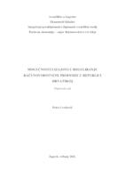 prikaz prve stranice dokumenta Mogućnosti i izazovi u reguliranju računovodstvene profesije u Republici Hrvatskoj