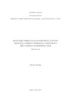 prikaz prve stranice dokumenta EKOLOŠKI POREZI KAO INSTRUMENT ZAŠTITE OKOLIŠA I NJIHOVA PRIMJENA U REPUBLICI HRVATSKOJ I EUROPSKOJ UNIJI