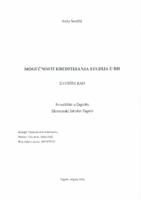 prikaz prve stranice dokumenta Mogućnsoti kreditiranja studija u RH