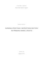 prikaz prve stranice dokumenta SURADNJA PROFITNOG I NEPROFITNOG SEKTORA NA PRIMJERU HENKEL CROATIA