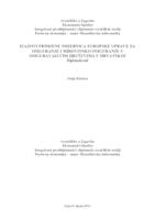 prikaz prve stranice dokumenta IZAZOVI PRIMJENE SMJERNICA EUROPSKE UPRAVE ZA OSIGURANJE I MIROVINSKO OSIGURANJE U OSIGURAVAJUĆIM DRUŠTVIMA U HRVATSKOJ