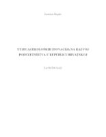 prikaz prve stranice dokumenta Utjecaj ekoloških inovacija na razvoj poduzetništva u Republici Hrvatskoj