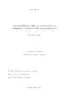 prikaz prve stranice dokumenta LIBERALIZACIJA TRŽIŠTA OSIGURANJA OD AUTOMOBILSKE ODGOVORNOSTI