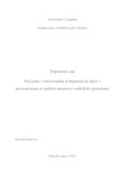 prikaz prve stranice dokumenta Socijalne i emocionalne kompetencije djece s poremećajem iz spektra autizma i roditeljsko ponašanje