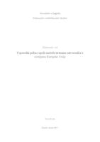 prikaz prve stranice dokumenta Usporedni prikaz općih metoda tretmana zatvorenika u zemljama Europske unije