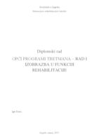 prikaz prve stranice dokumenta Opći programi tretmana zatvorenika - rad i izobrazba u funkciji rehabilitacije