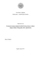 prikaz prve stranice dokumenta Povezanost samoprocjenjene kvalitete života povezane s vidom i stupnja suženja vidnog polja u osoba s glaukomom