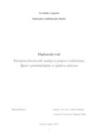 prikaz prve stranice dokumenta Primjena kreativnih medija u potpori roditeljima djece s poremećajem iz spektra autizma